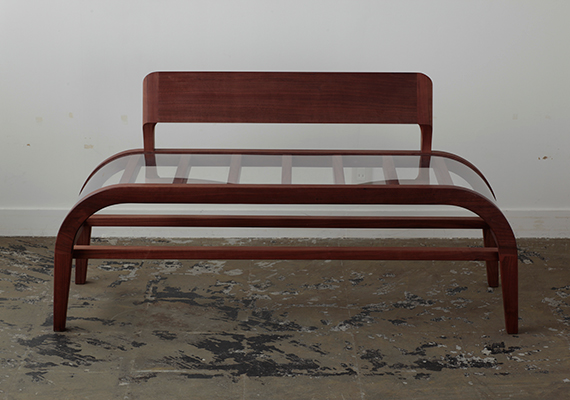 [ size: 680*1340*480 | material: Wood, Polycarbonate | Brand: BridgE new experimental product design ]<br>Photographed by Tomoharu NISHIMURA